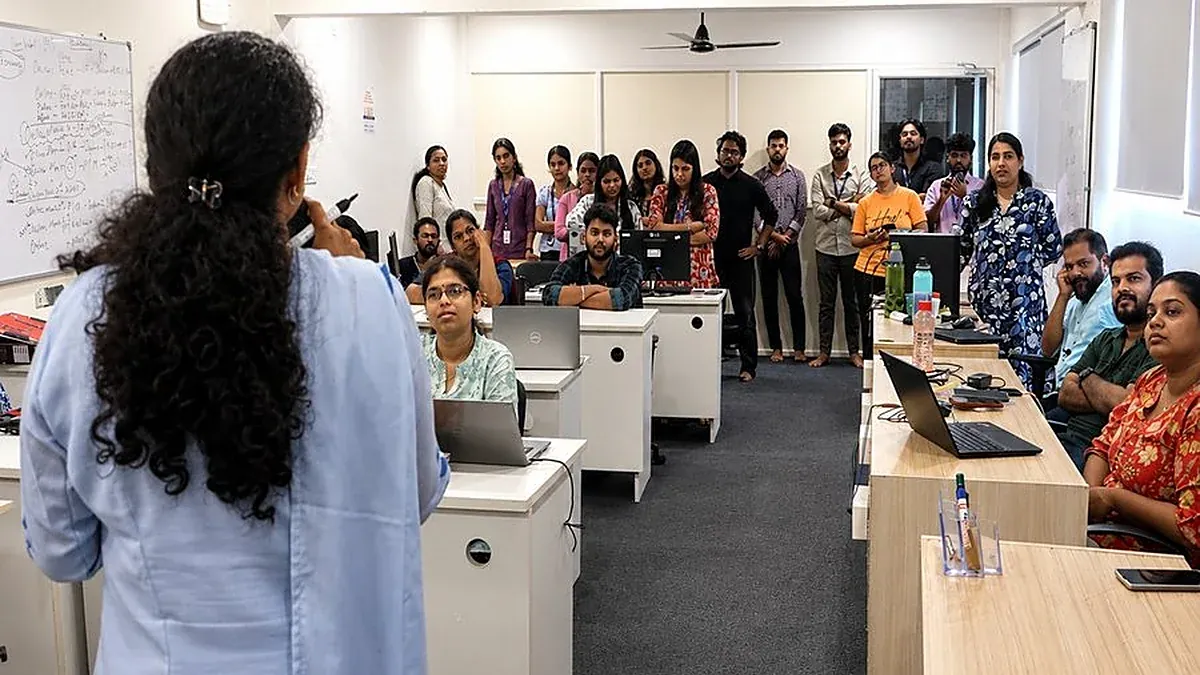 A full Cokonet lab during a training session