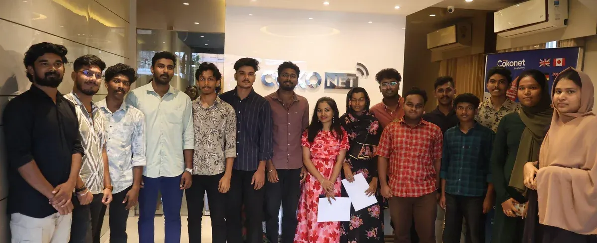 A Cokonet batch together after a session